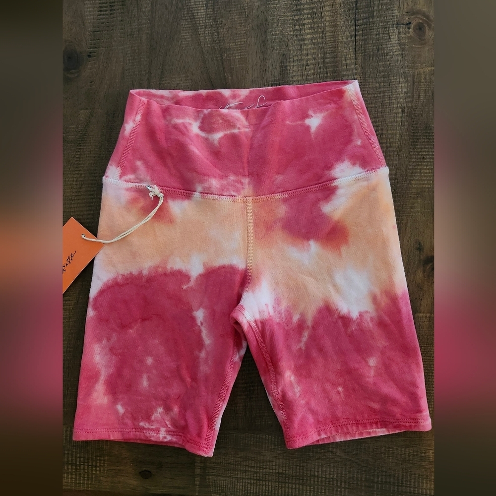 La Detresse L'Orange Tie-Dye Bike Shorts XS